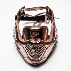 Image of SNEAKER MASK / AIR MASK 90 / ROSE GOLD