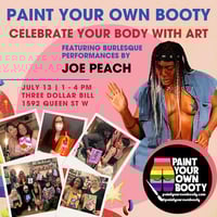 Image 1 of PAINT YOUR OWN BOOTY - Tickets