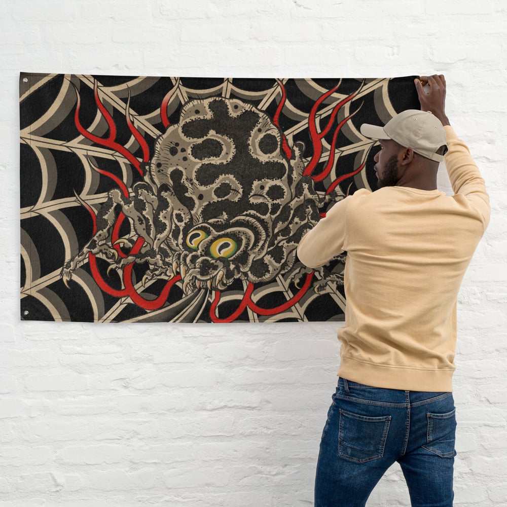 EARTH SPIDER FLAG
