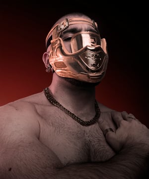 Image of SNEAKER MASK / AIR MASK 90 / ROSE GOLD