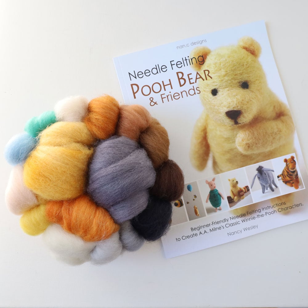 Pooh & Friends Hand-dyed Wool Collection