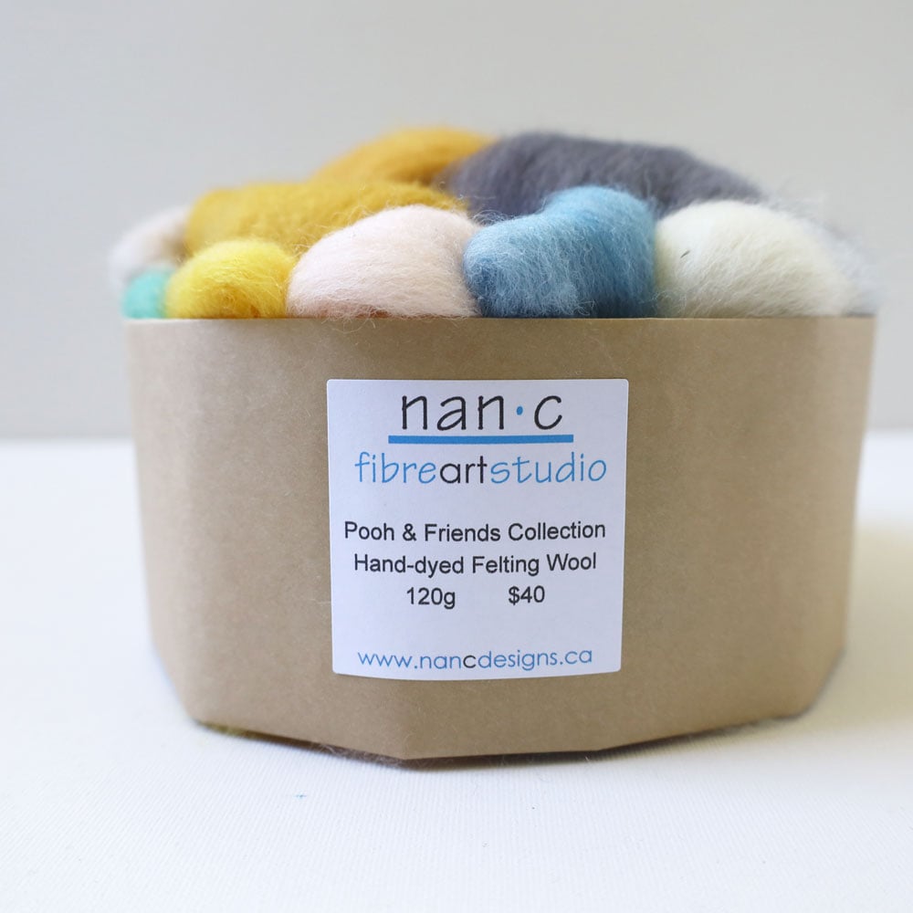 Pooh & Friends Hand-dyed Wool Collection