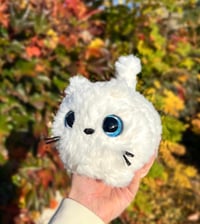 Image 1 of Loaf Cat Amigurumi Plush | Fluffy Crochet Cat Toy | Handmade Soft Kitty | Kawaii Cat Lover Gift