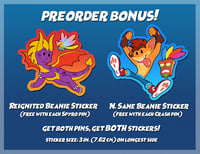 Image 6 of N. SANE + REIGNITED Hard Enamel Pins