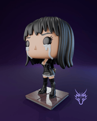 Image 4 of NICO ROBIN (I WANT TO LIVE) ONE PIECE CUSTOM FUNKO POP