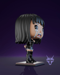 Image 3 of NICO ROBIN (I WANT TO LIVE) ONE PIECE CUSTOM FUNKO POP