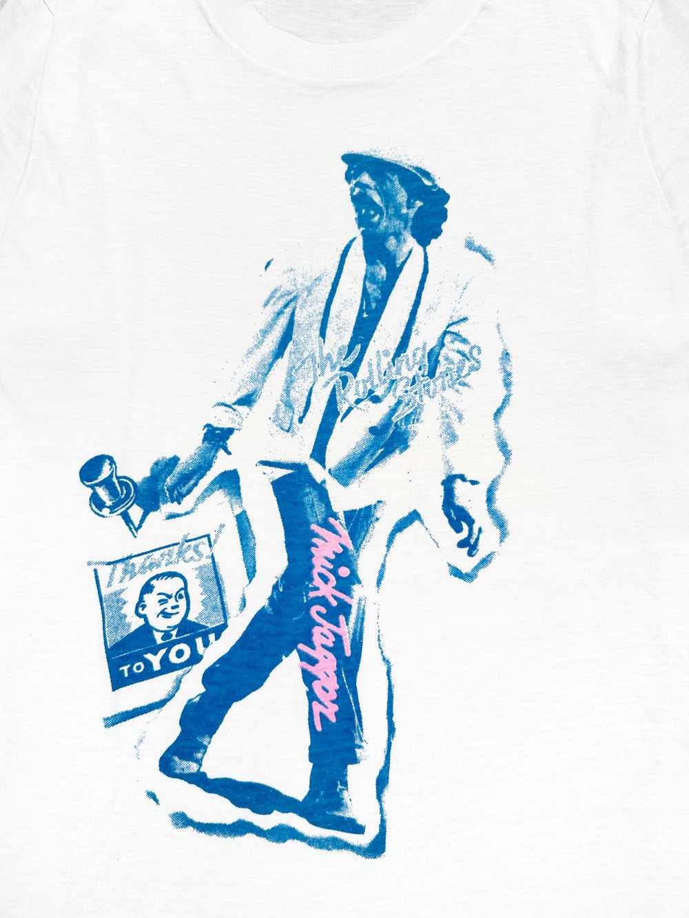 *Rare* Rolling Stones 1970/80’s White Bootleg T-Shirt
