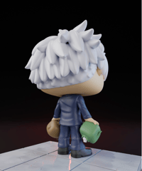 Image 4 of GOJO SHIBUYA (PRISON REALM) JJK CUSTOM FUNKO POP