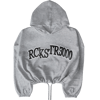DISPLACED LOGO PULLOVER HOODIE GRAY