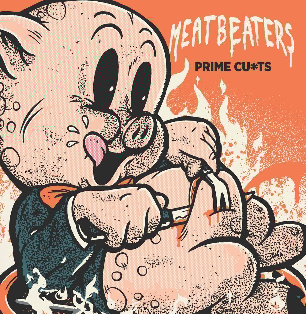 Meatbeaters "Prime Cuts" (Heavy Medication) Black LP - IMPORT