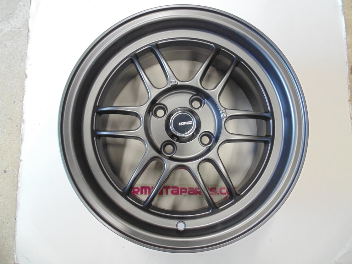 Image of Wheel Set of 4: 15x7 RPF1 reps ET35 4x100 Dark Gunmetal