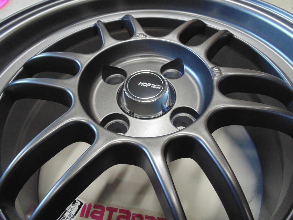 Image of Wheel Set of 4: 15x7 RPF1 reps ET35 4x100 Dark Gunmetal