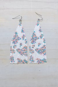 Pastel bead soup cow print 