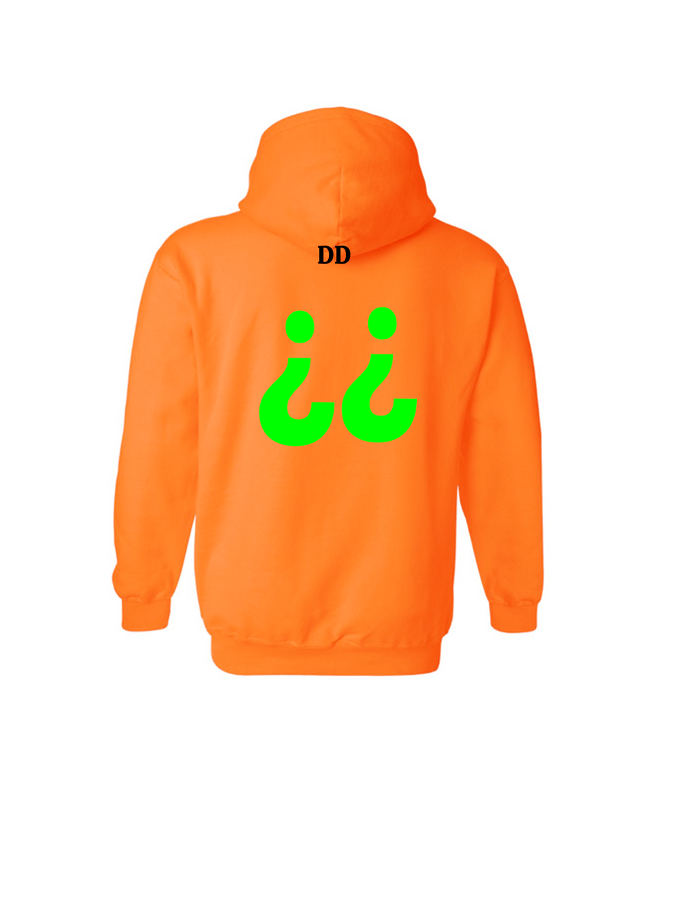 Image of Dubba Down Hoodie (Orange)