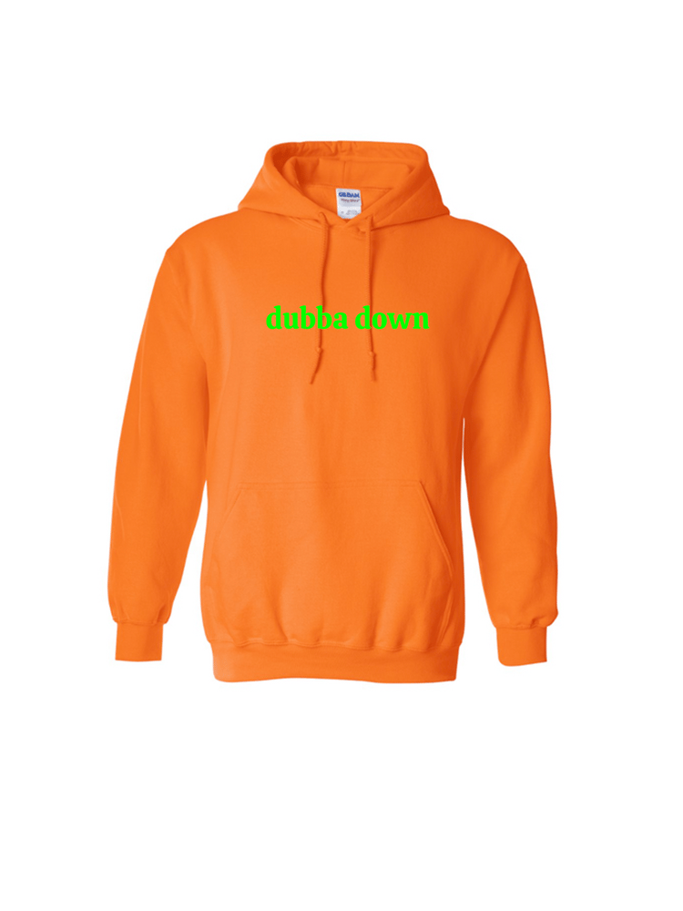 Image of Dubba Down Hoodie (Orange)