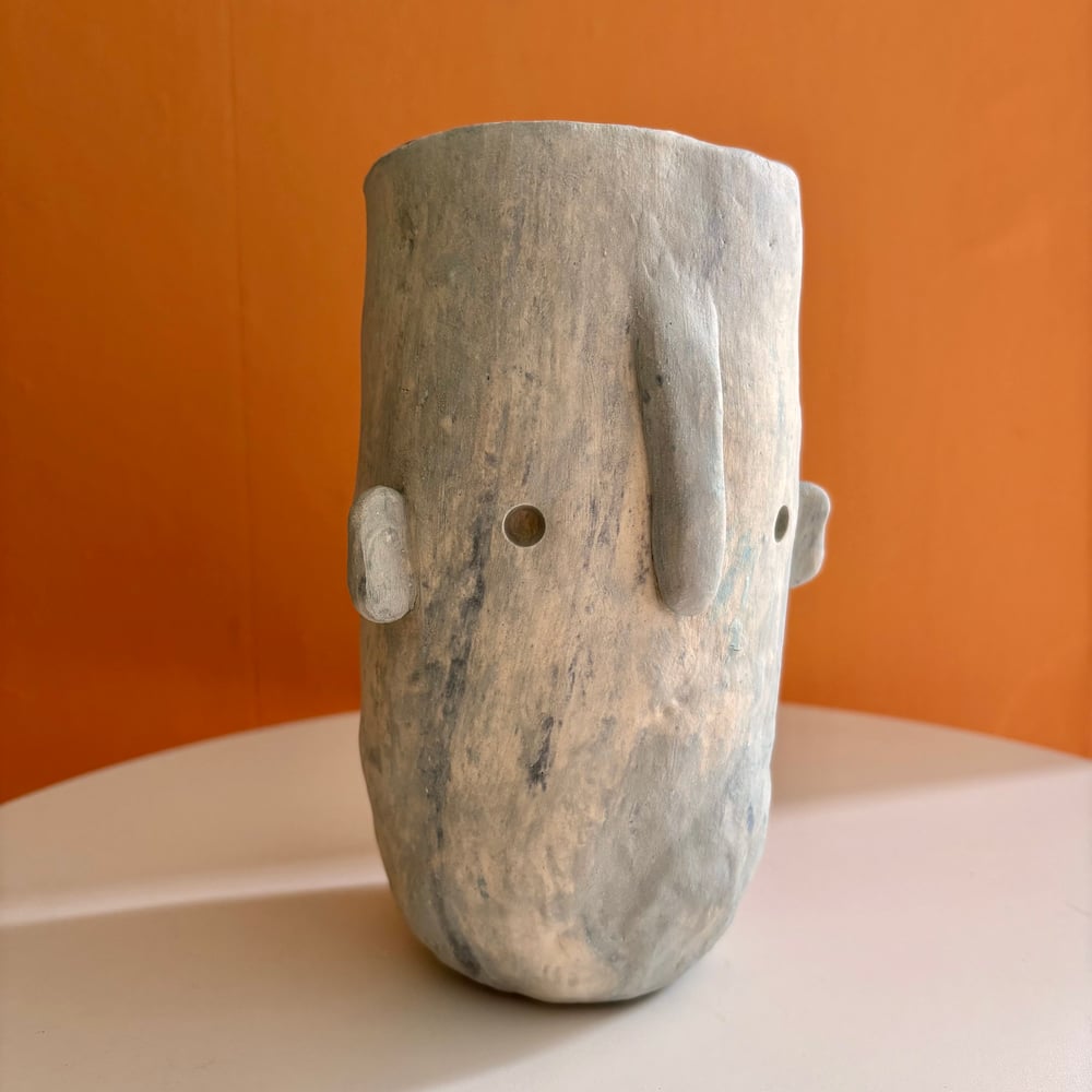 Image of Marble clay facepot 
