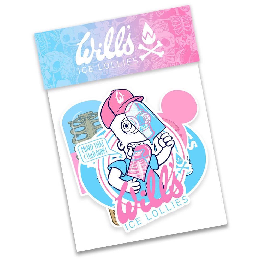 Image of Will's Ice Lollies Sticker Pack