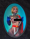 POWER GIRL NSFW cosplay sticker