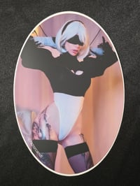 2B 4X6INCH cosplay sticker