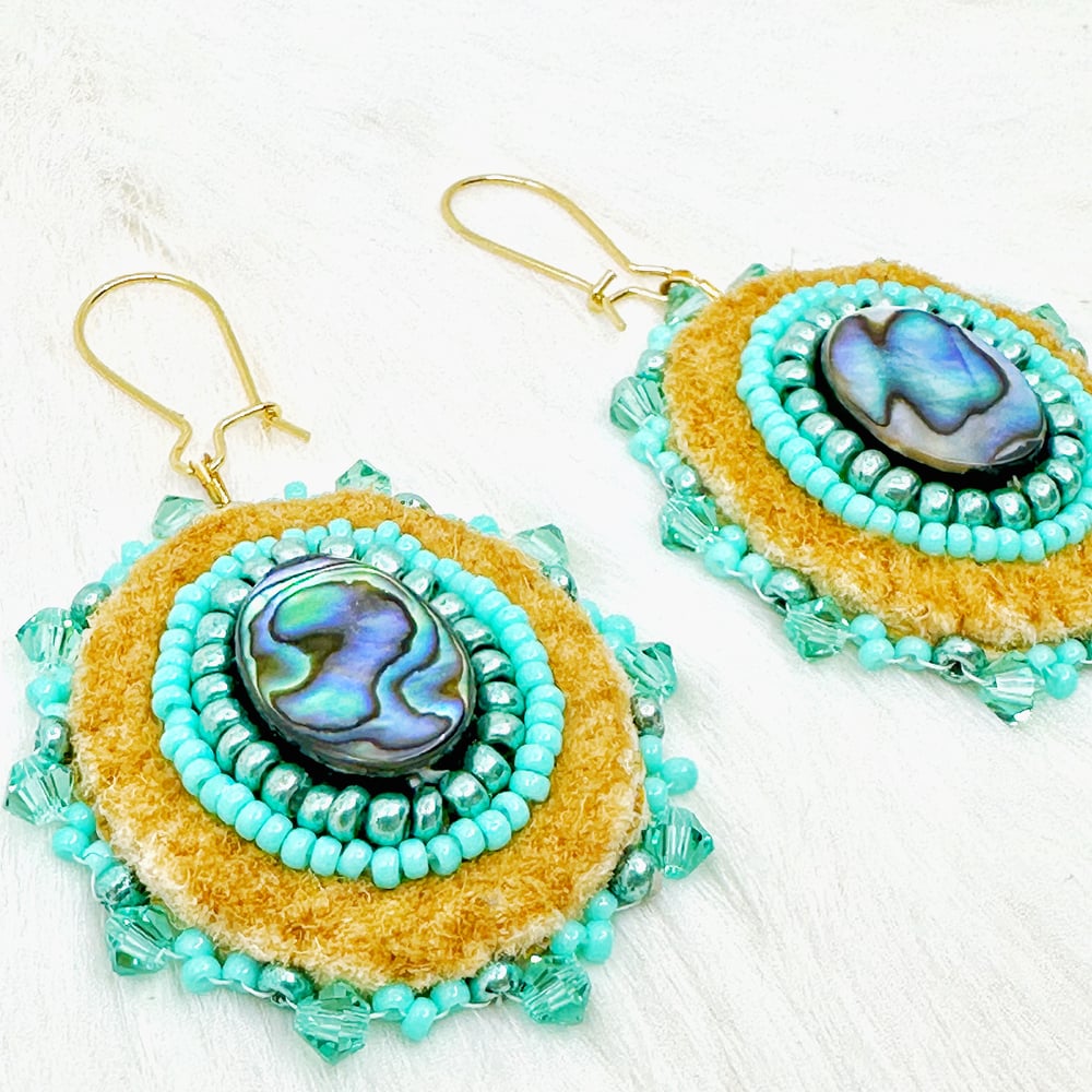 Image of Tide Whisper - Hanging Earrings