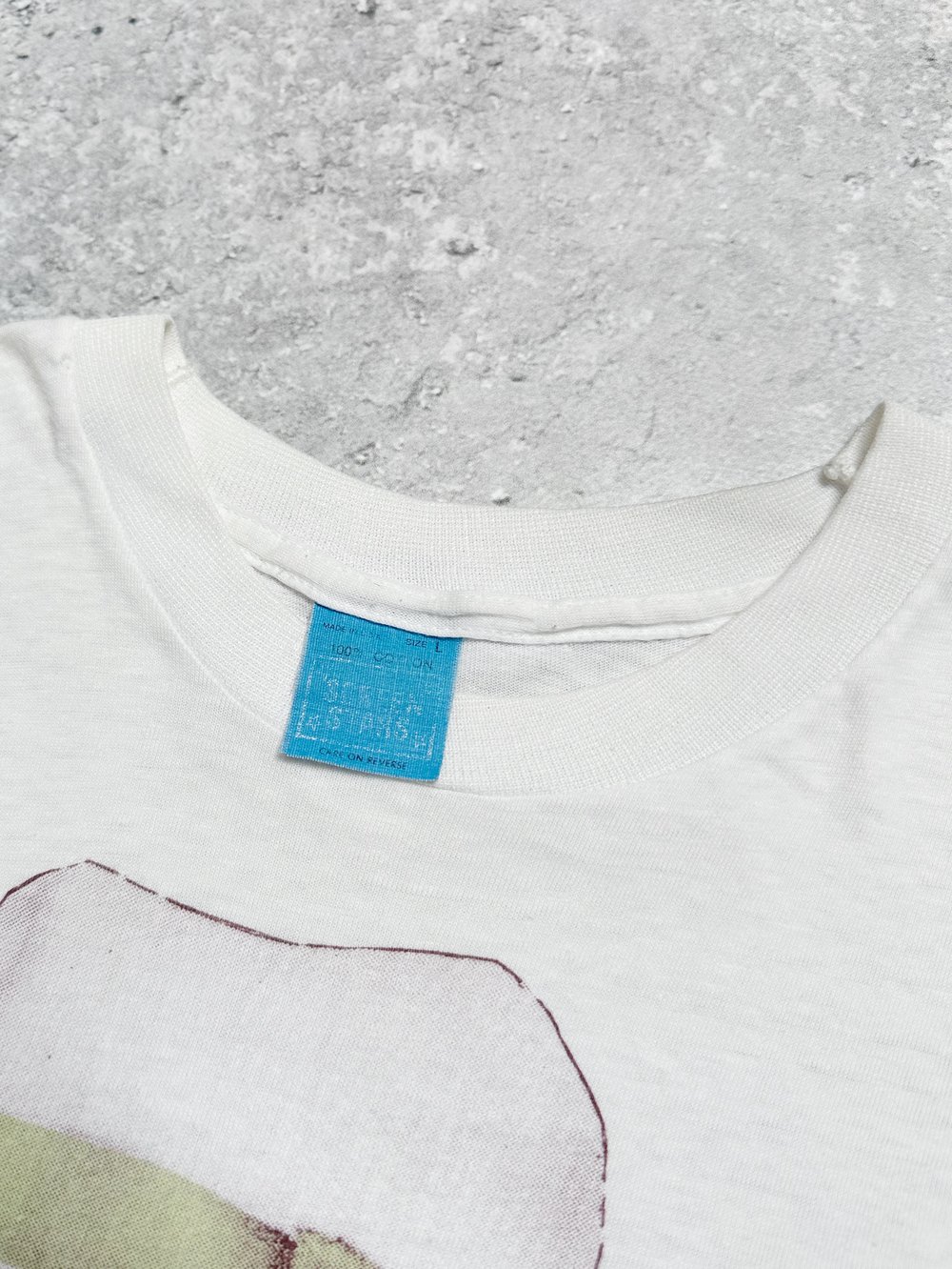 *Rare* Rolling Stones 1980 ‘Mick Jagger’ White T-Shirt