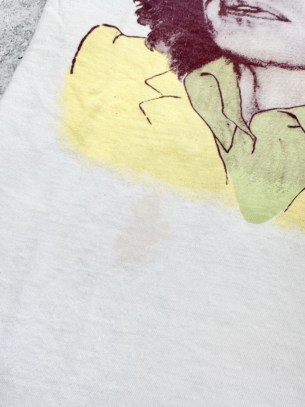 *Rare* Rolling Stones 1980 ‘Mick Jagger’ White T-Shirt