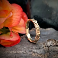 Laced Reins Gold Band 