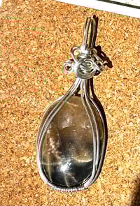 Image 4 of Rainbow Meteor Shower Sunstone Pendant 