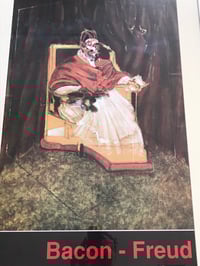 Image 5 of  Francis Bacon & Lucien Freud, Bacon-Freud Expressions Exhibition Poster - Foundation Maeght 1995