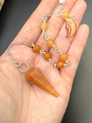 Orange Aventurine Pendulum
