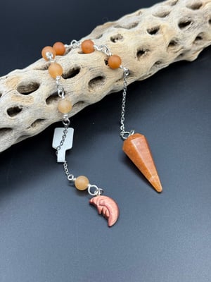 Orange Aventurine Pendulum
