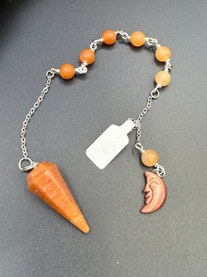 Orange Aventurine Pendulum