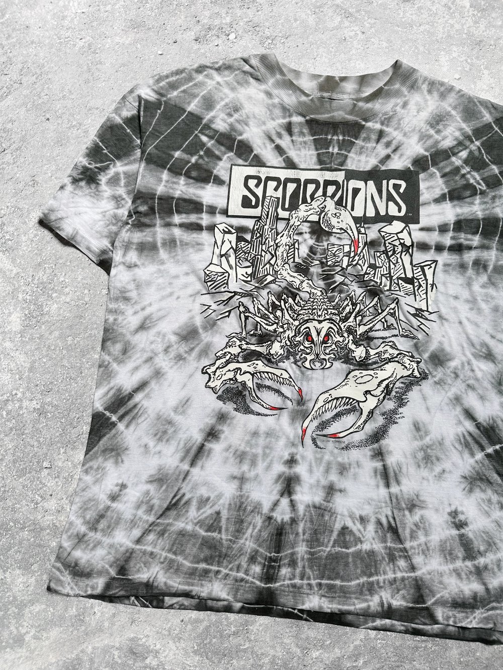 Scorpions 1990’s Tie Dye T-Shirt