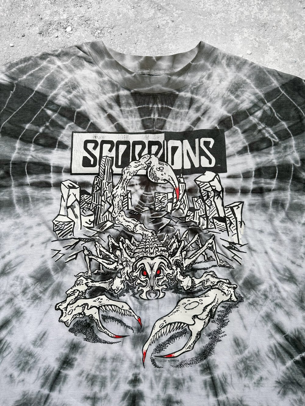 Scorpions 1990’s Tie Dye T-Shirt