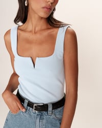 Image 3 of Top Rena Azul Claro