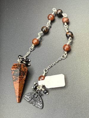 Mahogany Obsidian Pendulum