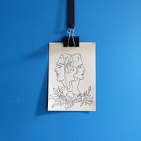 Duality Lilies 5.5x8.5
