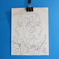 Duality Lilies 11x14