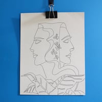 Duality Leaves 11x14