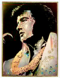 Image 1 of Aloha Hawaii velvet painting