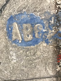 Image 4 of James Coignard Rare Large Format Original Mixed-Media, Hand-Embellished Carborundum Etching, 1980s