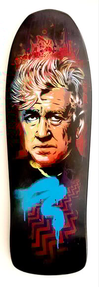 David Lynch painted deck