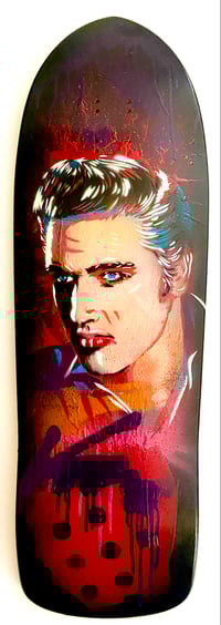 Elvis painted deck