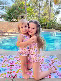 Image 1 of Aloha Girls Bathing Suit