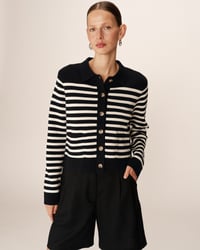 Image 1 of Chaqueta Rayas Pam Marina