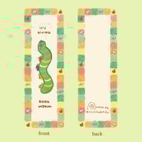 Image 2 of it’s giving bookworm bookmark