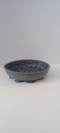 Image 2 of Dog Lick Bowl (Gray) 