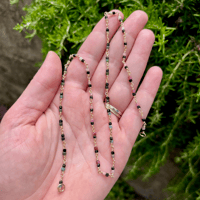 Image 1 of Tourmaline Rainbow Gemstone Chain