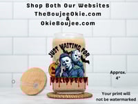 Jason & Michael Just Waiting For Halloween Uv Dtf Decal T10