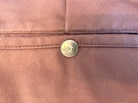 Image 8 of Bluco Work Garment burgundy work pants, size L (34”)